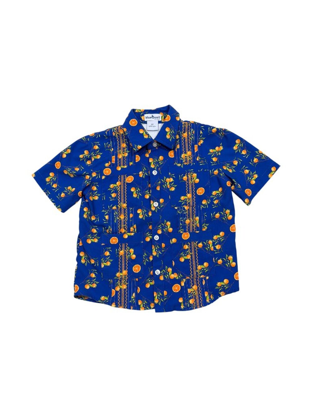 Blue Quail boys 3T everyday button up UPF 50+